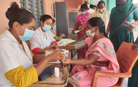 HB Check-up Camps for girls and staff
